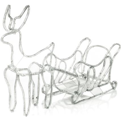 Χριστουγεννιάτικο διακοσμητικό LED εξωτερικού χώρου LED/12W/230V IP44 τάρανδος