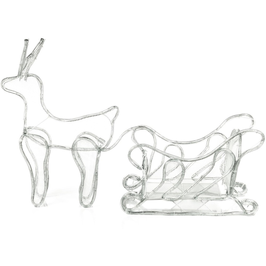 Χριστουγεννιάτικο διακοσμητικό LED εξωτερικού χώρου LED/12W/230V IP44 τάρανδος