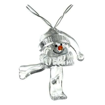 Χριστουγεννιάτικα λαμπάκια LED 10xLED/2xAA/θερμό λευκό 1,65m χιονάνθρωποι