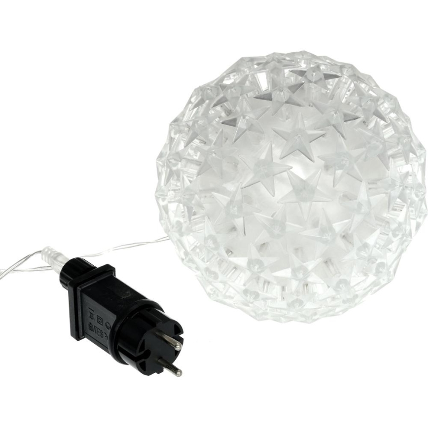 Χριστουγεννιάτικο διακοσμητικό LED LED/230V/θερμό λευκό σφαίρα