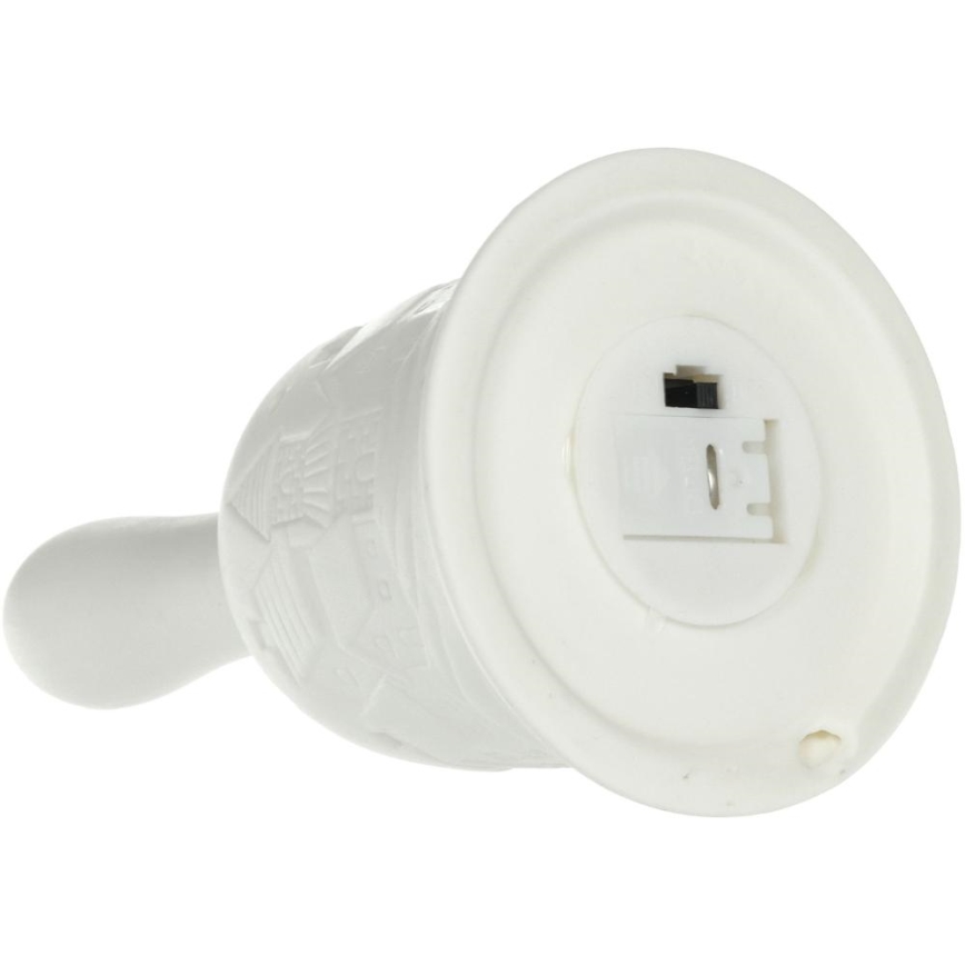 Χριστουγεννιάτικο διακοσμητικό LED LED/3xLR44/θερμό λευκό καμπάνα
