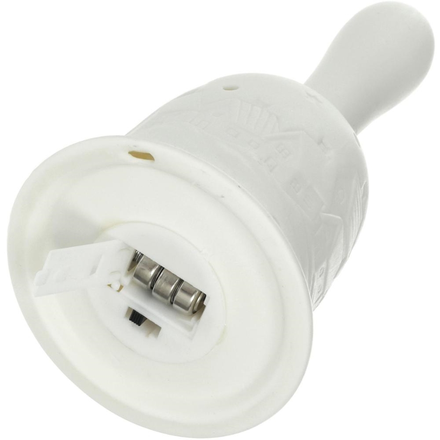 Χριστουγεννιάτικο διακοσμητικό LED LED/3xLR44/θερμό λευκό καμπάνα