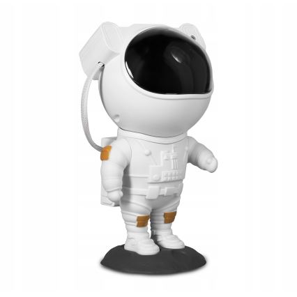 RGB LED προβολέας αστροναύτης LED/5W/5V + τηλεχειριστήριο