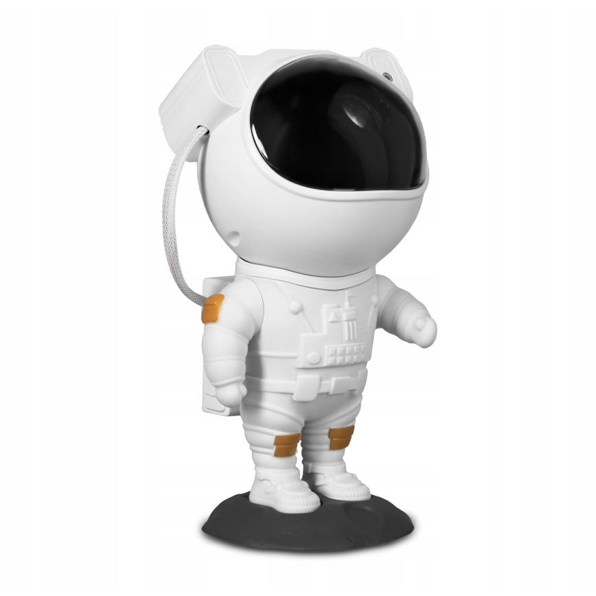 RGB LED προβολέας αστροναύτης LED/5W/5V + τηλεχειριστήριο