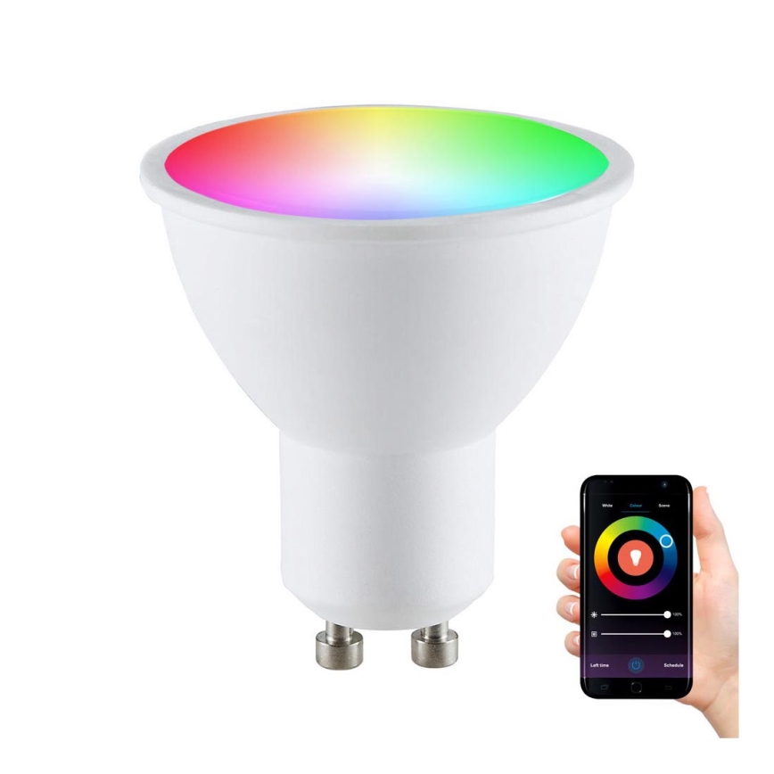 RGB Λάμπα Dimmer LED G45 GU10/5,5W/230V 3000-6500K Wi-fi Tuya