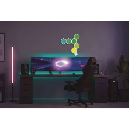 RGBIC Eπιτραπέζιο φωτιστικό  GoSmart LED/5,5W/230V Wi-Fi Tuya