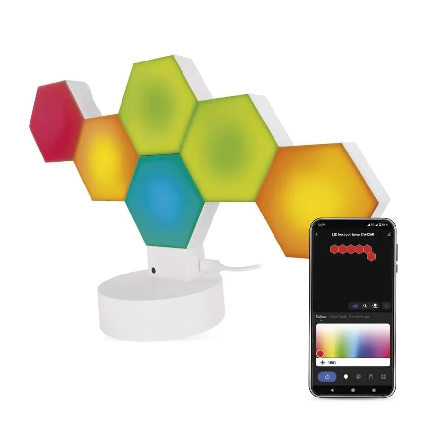 RGBIC Eπιτραπέζιο φωτιστικό  GoSmart LED/5,5W/230V Wi-Fi Tuya
