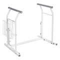 Ridder - Κινητές χειρολαβές στήριξης για WC 66x71,5 cm λευκές