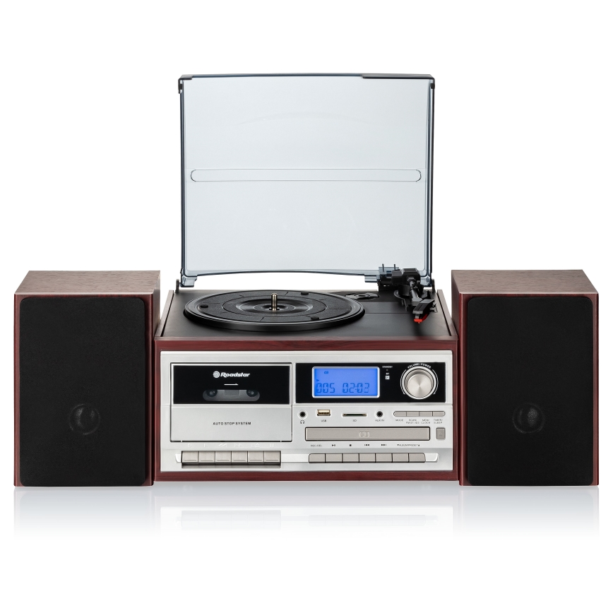 Roadstar HIF-8892 EBT - Hi-Fi σύστημα με πικάπ, CD και κασετόφωνο 64W/230V + τηλεχειριστήριο