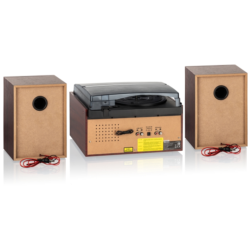 Roadstar HIF-8892 EBT - Hi-Fi σύστημα με πικάπ, CD και κασετόφωνο 64W/230V + τηλεχειριστήριο