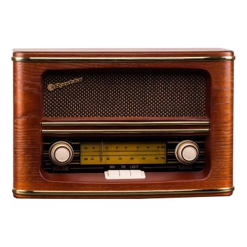 Roadstar HRA-1500/N - Ραδιόφωνο FM/MW 24W/230V/6xLR14