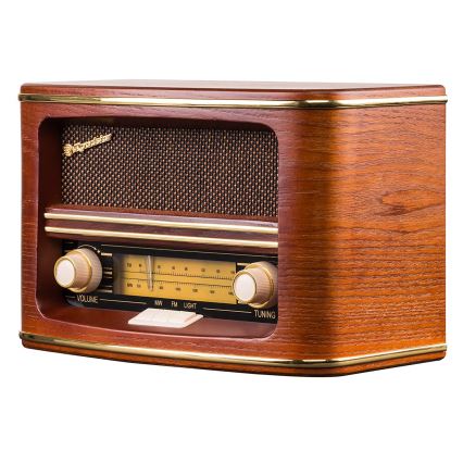 Roadstar HRA-1500/N - Ραδιόφωνο FM/MW 24W/230V/6xLR14