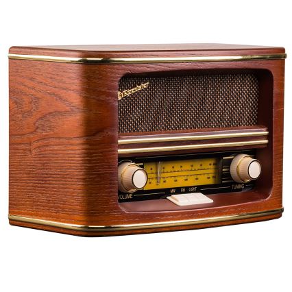 Roadstar HRA-1500/N - Ραδιόφωνο FM/MW 24W/230V/6xLR14