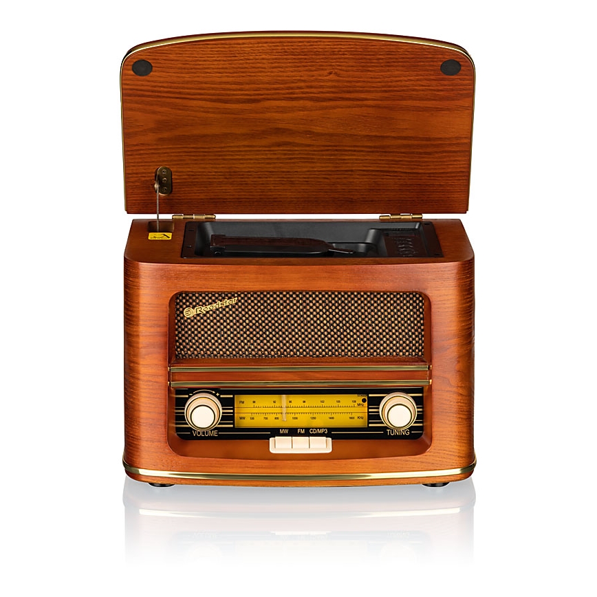 Roadstar HRA-1500UEMP - Ραδιόφωνο με CD και θύρα USB, 32 W / 230 V, με τηλεχειριστήριο