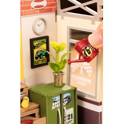 RoboTime - Μινιατούρα σπιτιού Γκαράζ 2xAAA