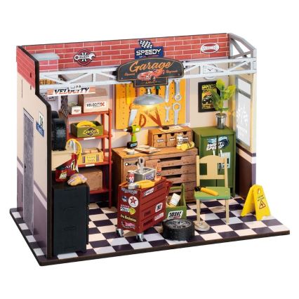 RoboTime - Μινιατούρα σπιτιού Γκαράζ 2xAAA
