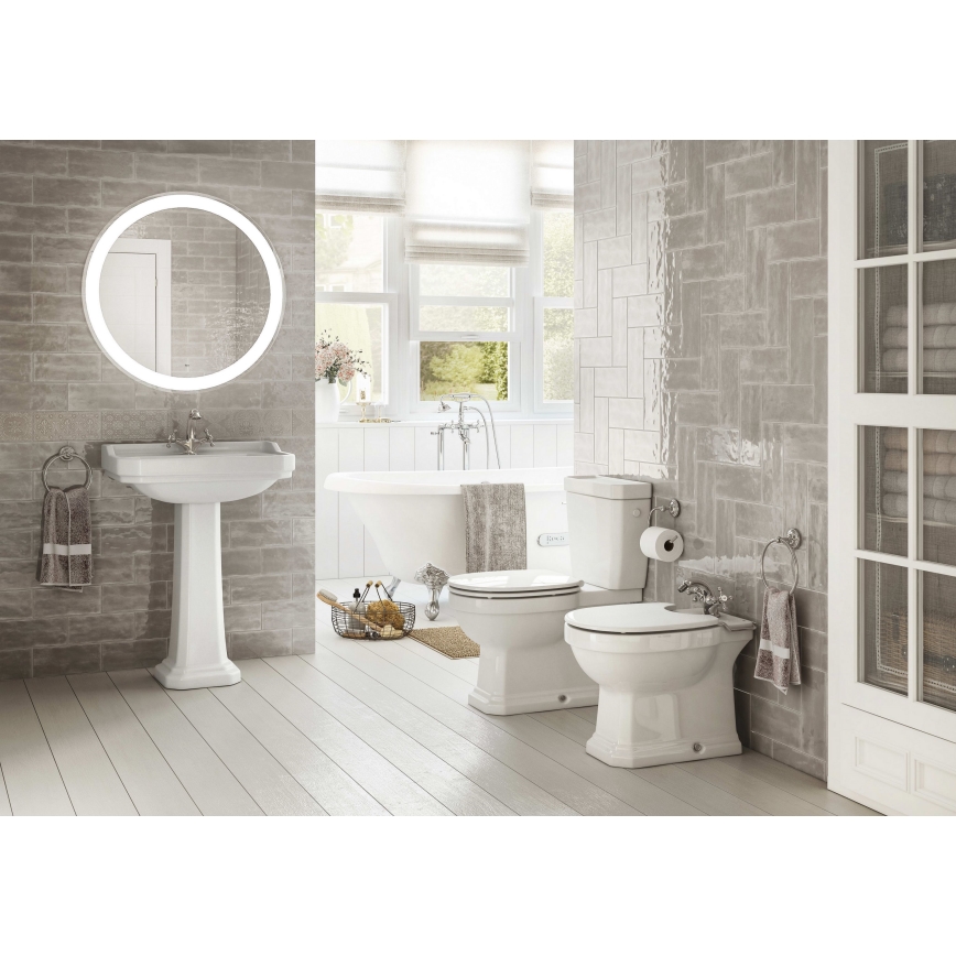 Roca A3270A1000 - Επιτοίχιος νιπτήρας CARMEN 65x48 εκ. κεραμικός/λευκός