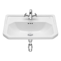 Roca A3270A5000 - Εντοιχιζόμενο νιπτήρας CARMEN 60x45 εκ. κεραμικό/λευκό