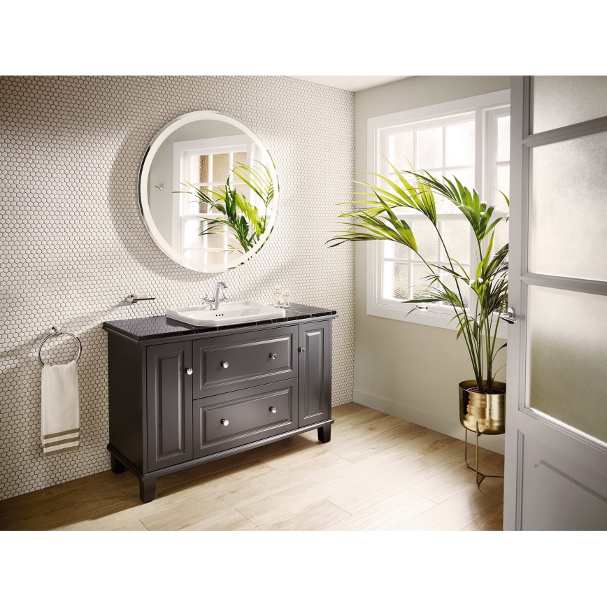 Roca A3270A5000 - Ένθετος νιπήρας μπάνιου CARMEN 60x45 cm κεραμικός/λευκό