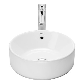 Roca A3270MJ000 - Νιπτήρας μπάνιου GAP διάμετρος 39 cm κεραμικός/λευκό