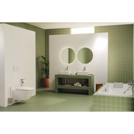 Roca A3270ML000 - Νιπτήρας μπάνιου GAP 39x37 cm κεραμικός/λευκό