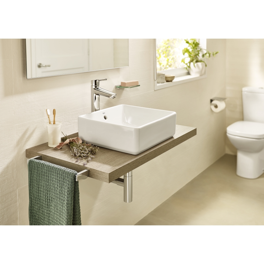 Roca A3270ML000 - Νιπτήρας μπάνιου GAP 39x37 cm κεραμικός/λευκό
