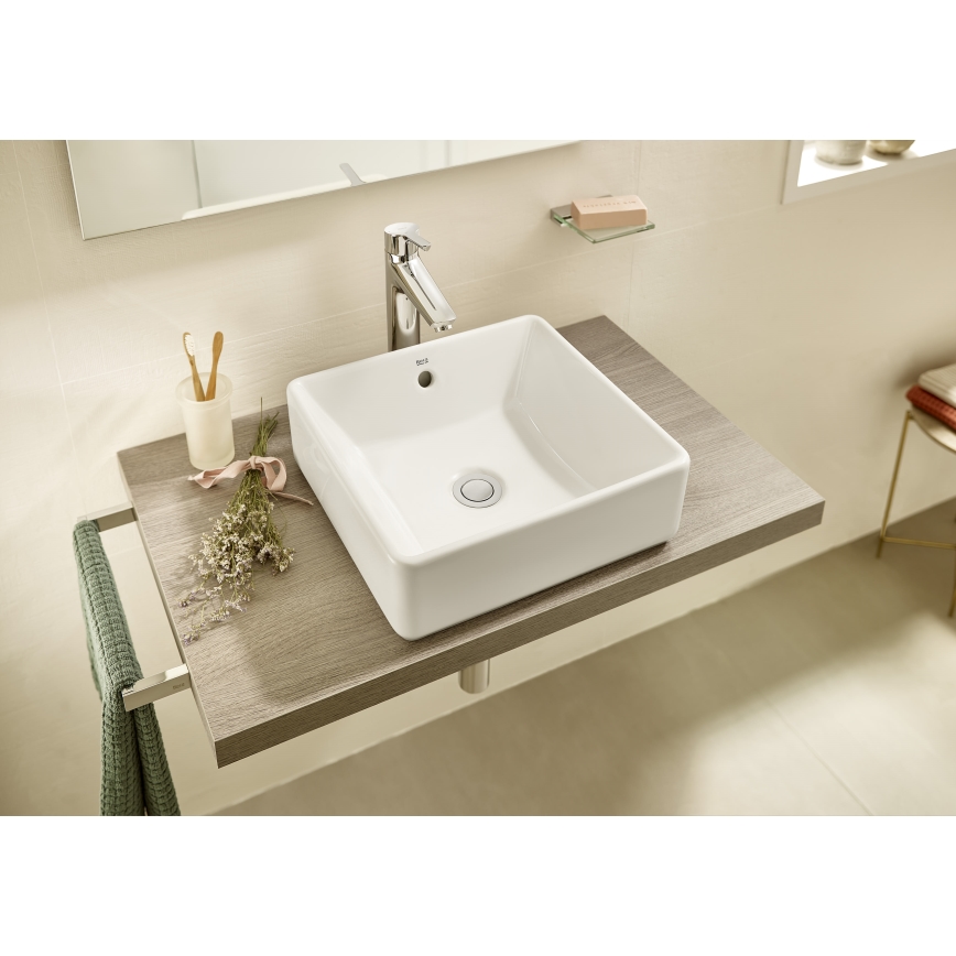 Roca A3270ML000 - Νιπτήρας μπάνιου GAP 39x37 cm κεραμικός/λευκό