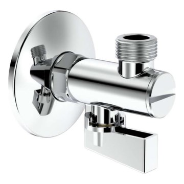 Roca A525168200 - Γωνιακή βαλβίδα AQUA γυαλιστερό χρώμιο