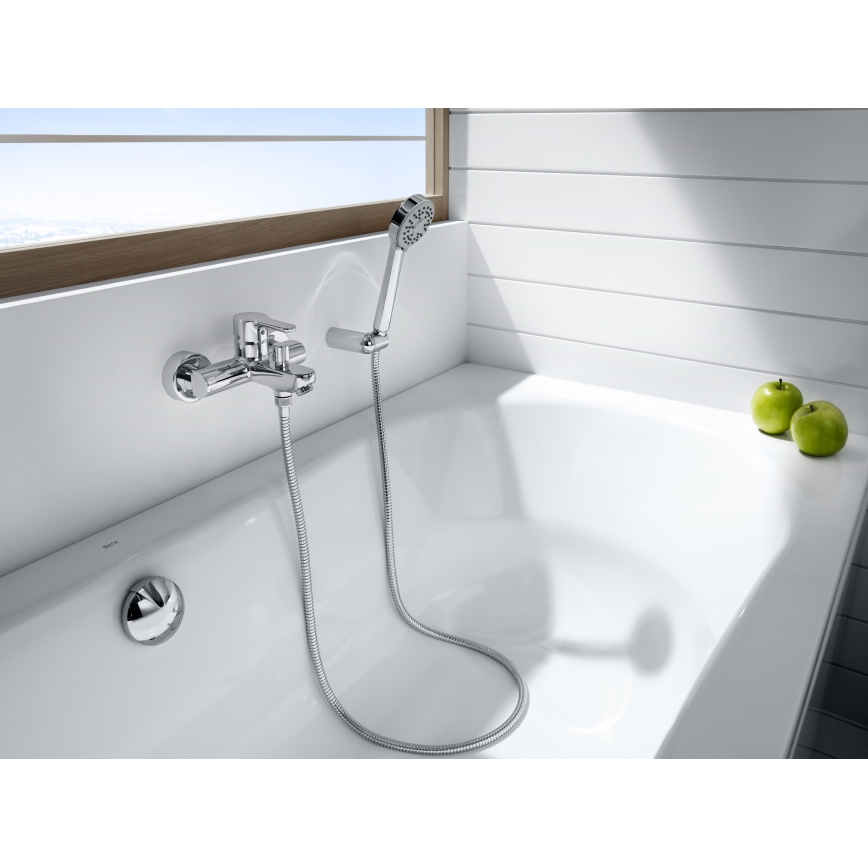 Roca A5A0209C00 - Μπαταρία μπάνιου L20 σε γυαλιστερό χρώμιο