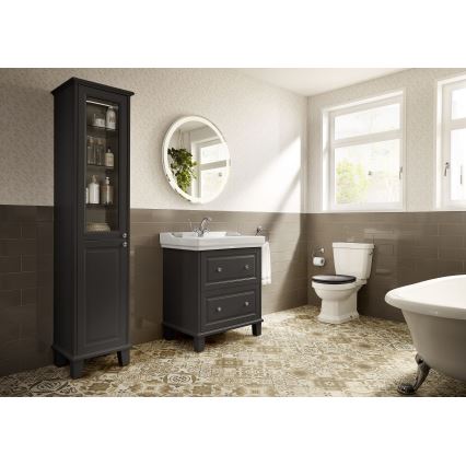 Roca A5A3A4BC00 - Μπαταρία νιπτήρα με βαλβίδα υπερχείλισης CARMEN 17,8 εκ. γυαλιστερό χρώμιο