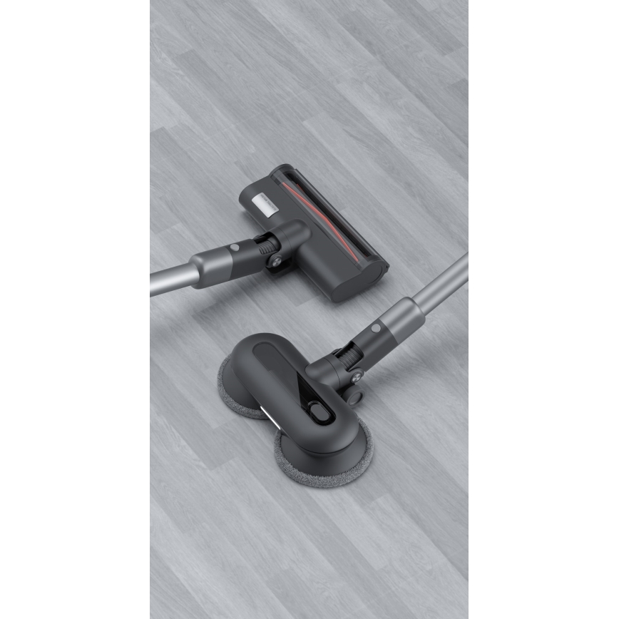 ROIDMI RI-X30VX - Ηλεκτρική σκούπα Stick 2σε1 με LED οθόνη και αξεσουάρ 435W/2500mAh ματ χρώμιο