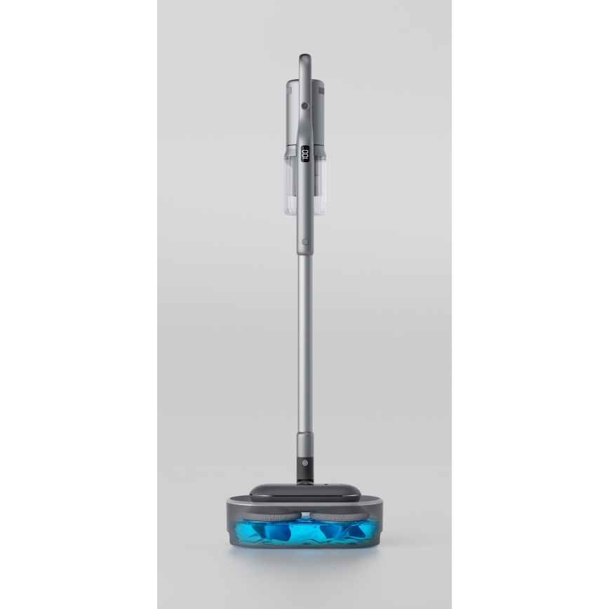 ROIDMI RI-X30VX - Ηλεκτρική σκούπα Stick 2σε1 με LED οθόνη και αξεσουάρ 435W/2500mAh ματ χρώμιο