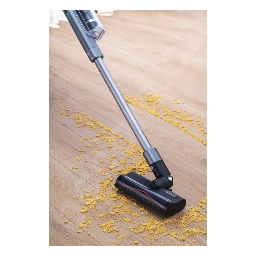 ROIDMI RI-X30VX - Ηλεκτρική σκούπα Stick 2σε1 με LED οθόνη και αξεσουάρ 435W/2500mAh ματ χρώμιο