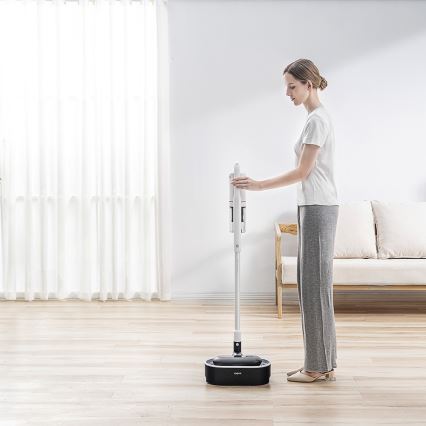 ROIDMI RI-X30VX - Ηλεκτρική σκούπα Stick 2σε1 με LED οθόνη και αξεσουάρ 435W/2500mAh ματ χρώμιο