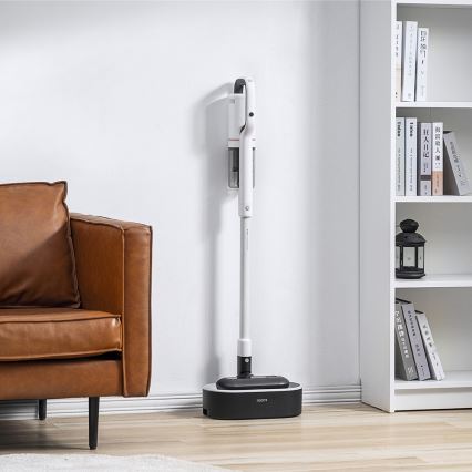 ROIDMI RI-X30VX - Ηλεκτρική σκούπα Stick 2σε1 με LED οθόνη και αξεσουάρ 435W/2500mAh ματ χρώμιο