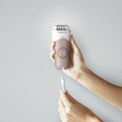 Rowenta - Αποτριχωτής WET&DRY 4,5W/5V 600 mAh μπεζ/χρυσό