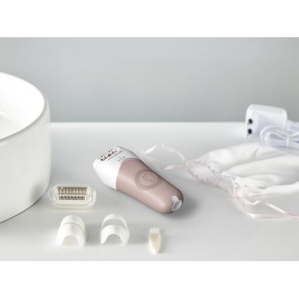 Rowenta - Αποτριχωτής WET&DRY 4,5W/5V 600 mAh μπεζ/χρυσό