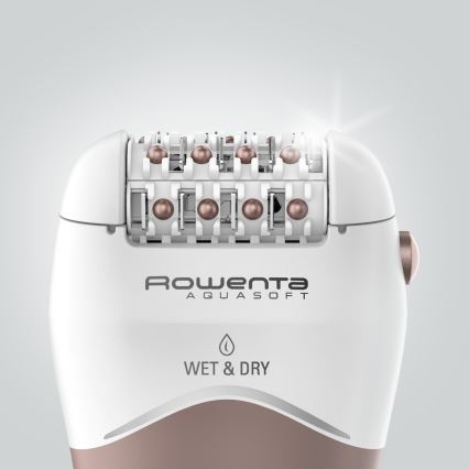 Rowenta - Αποτριχωτής WET&DRY 4,5W/5V 600 mAh μπεζ/χρυσό