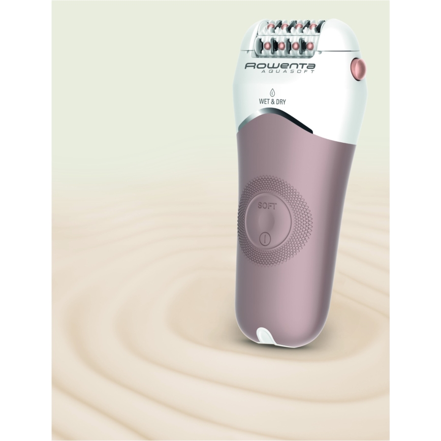 Rowenta - Αποτριχωτής WET&DRY 4,5W/5V 600 mAh μπεζ/χρυσό