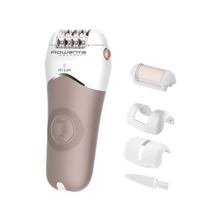 Rowenta - Αποτριχωτής WET&DRY 4,5W/5V 600 mAh μπεζ/χρυσό