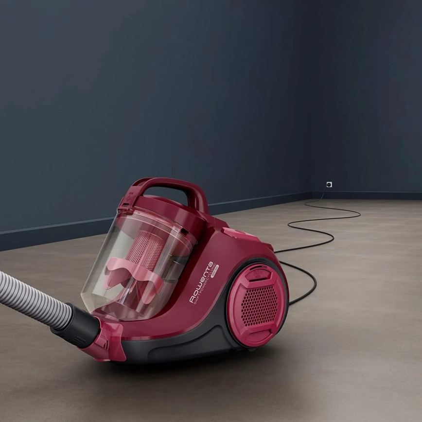 Rowenta - Bagless vacuum cleaner SWIFT POWER CYCLONIC 1,2l 750W/230V κόκκινο