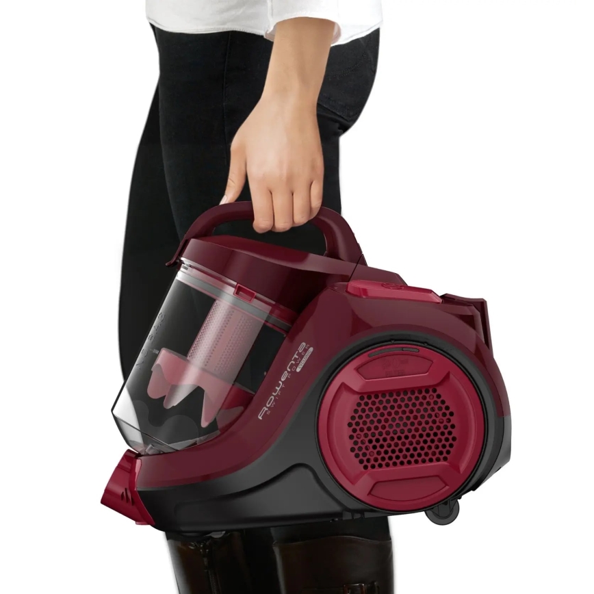 Rowenta - Bagless vacuum cleaner SWIFT POWER CYCLONIC 1,2l 750W/230V κόκκινο