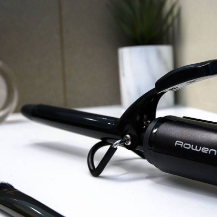 Rowenta - Curling iron CURLING TONG BASIC 25W/230V μαύρο