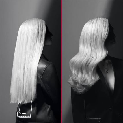 Rowenta - Hair straightener KARL LAGERFELD OPTILISS μαύρο