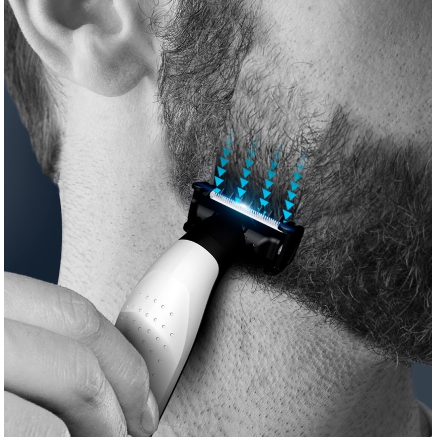 Rowenta - Κουρευτική μηχανή FOREVER SHARP 3 σε 1 μαύρη 650 mAh