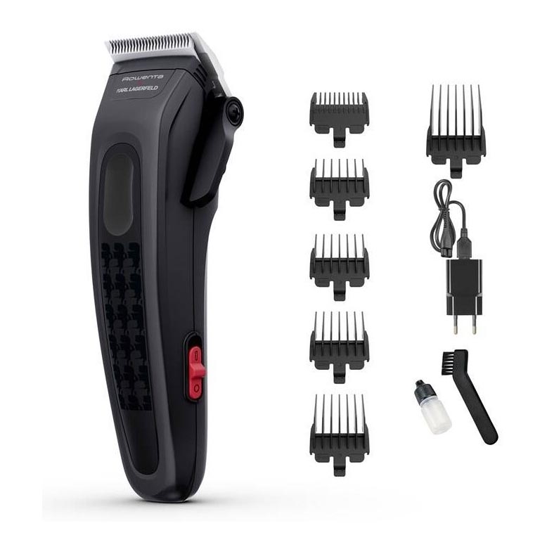 Rowenta - Κουρευτική μηχανή PERFECT LINE 200 mAh μαύρο