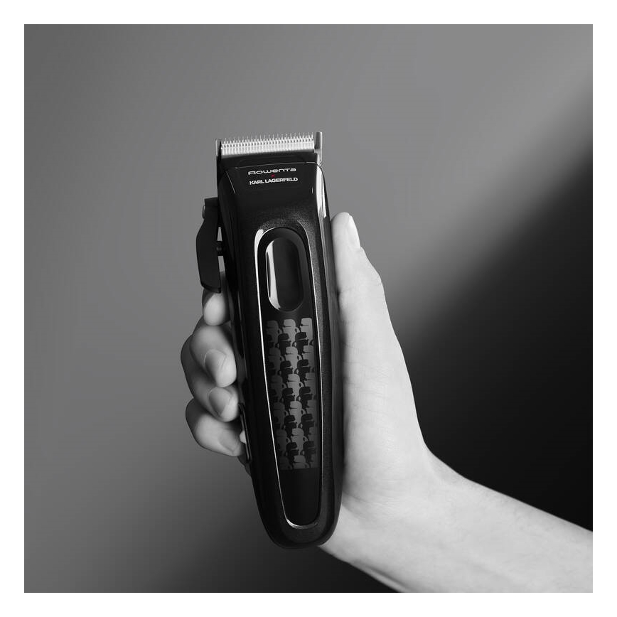 Rowenta - Κουρευτική μηχανή PERFECT LINE 200 mAh μαύρο