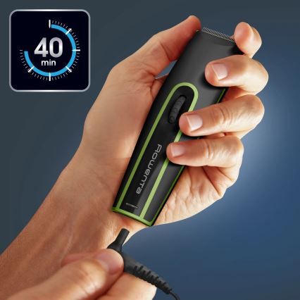 Rowenta - Κουρευτική μηχανή SPORT COLLECTION 600 mAh μαύρη