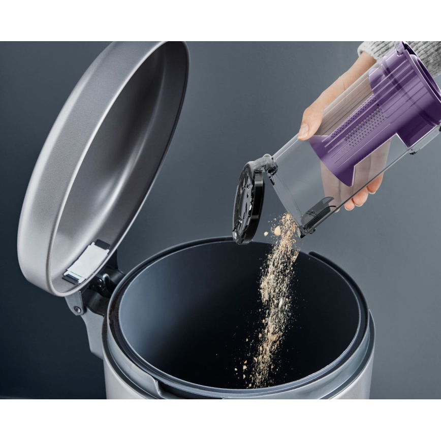 Rowenta - Ηλεκτρική σκούπα Stick X-PERT 2σε1 140W/18V 2500 mAh μωβ