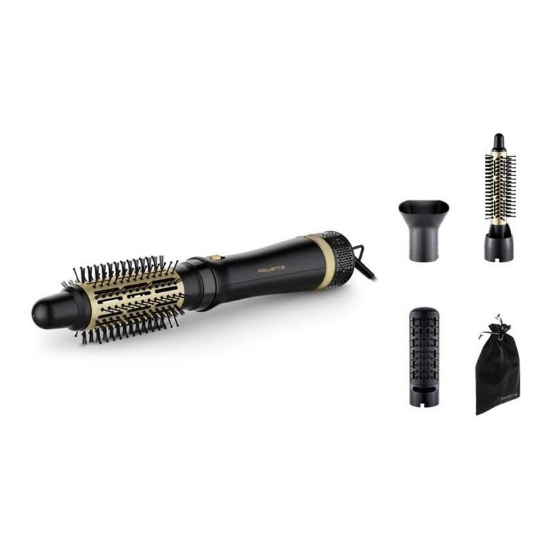 Rowenta - Ηλεκτρική βούρτσα EXPRESS STYLE 800W/230V μαύρο/χρυσό